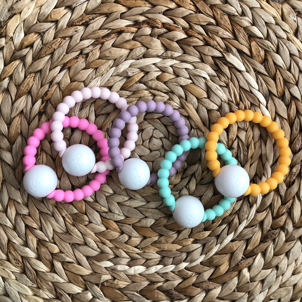 Ryan & Rose Cutie Teether Rattle Lot